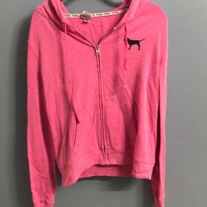 Victoria’s Secret Pink zip up hoodie